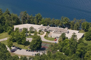Aerial view of Kempenfelt Conference Centre